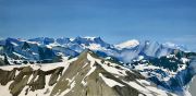 022_Sicht_vom_Schilthorn_Oel_auf_Tuch_80x160cm